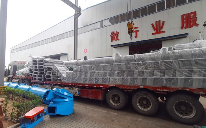 滨州年产8万吨秸秆颗粒机生产线设备发货