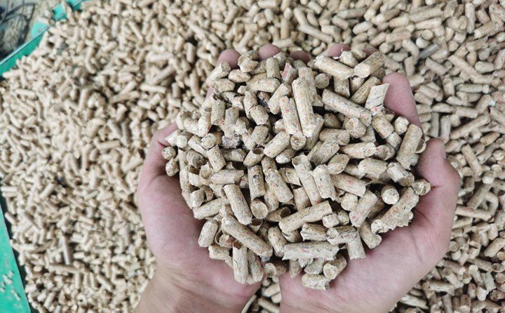 “污染物”蝶变“新商品”玉米秸秆颗粒机生物质颗粒燃料